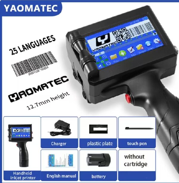 Yaomatec Handheld Mini Inkjet Printer